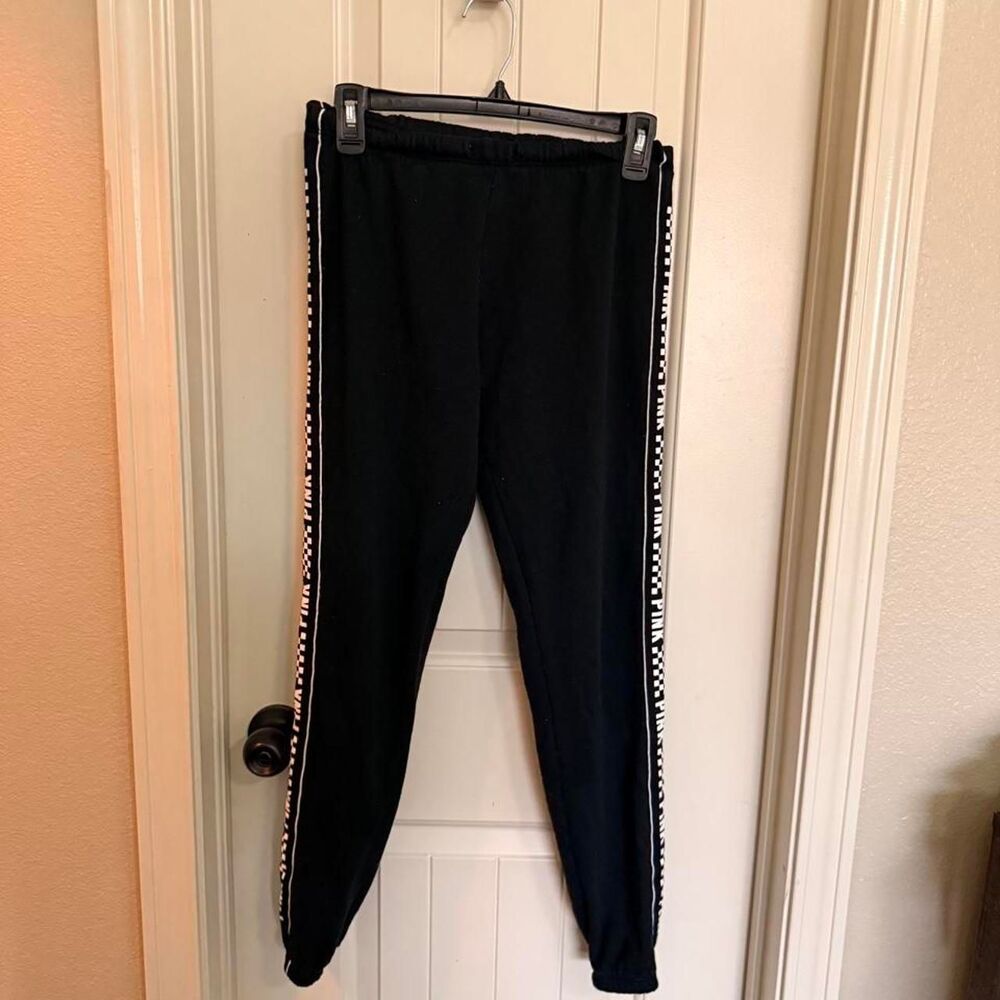 Victoria-s-secret Women's Black and Navy Trousers
